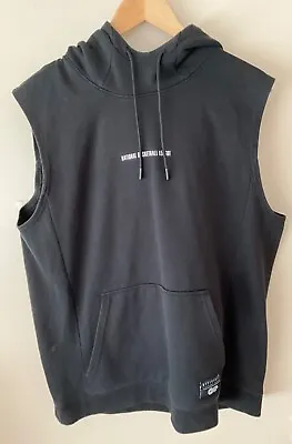 NBL Official Black Sleeveless Sweater With Hoodie Size 2XL Pre-owned • $12.46