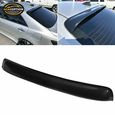 Fit 07-11 Toyota Camry XV40 4Dr OE Rear Roof Window Visor Spoiler Wing - Acrylic • $42.30