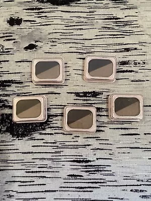 5 Rare New Mary Kay Eyeshadow Spun Silk & Tuxedo Brown In Pink Pan - New!! • $45