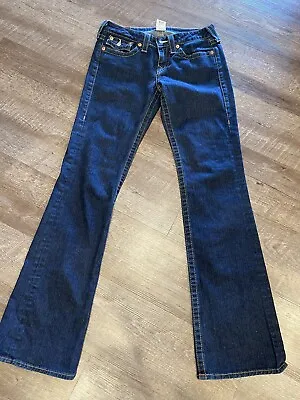 True Religion BECKY Women Bootcut Jeans - Blue- Zipper/Button-Size 29 • $15