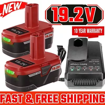 19.2 Volt 6.0Ah For Craftsman C3 DieHard Lithium Ion XCP Battery / Charger 11375 • $16.99