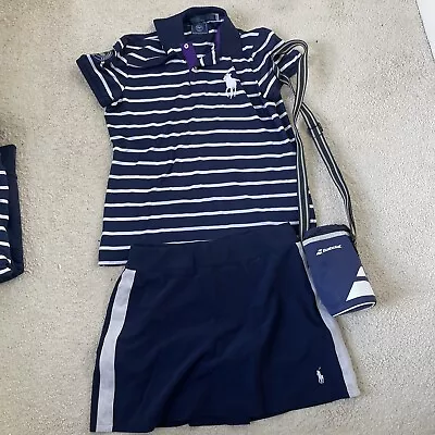 Ralph Lauren Wimbledon Ball Girl Set - Includes Small Top Small Skort And Holder • £55