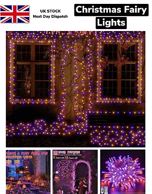 £7.99 • Buy Fairy Lights USB Outdoor Decorations - 10M 100LED Lights Waterproof UK SELLER
