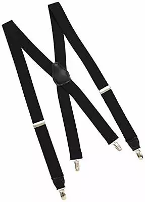 Dockers 21DK5106 Men's Adjustable Elastic Solid Suspenders • $11.24