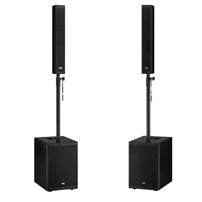 IMG Stageline MIRA-1/1 Column Speaker Sound System 1100W DJ Bundle • £1789
