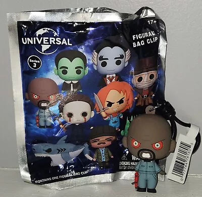 New Universal Horror Figural Bag Clip Series 3 Big Daddy Land Of The Dead • $8.95