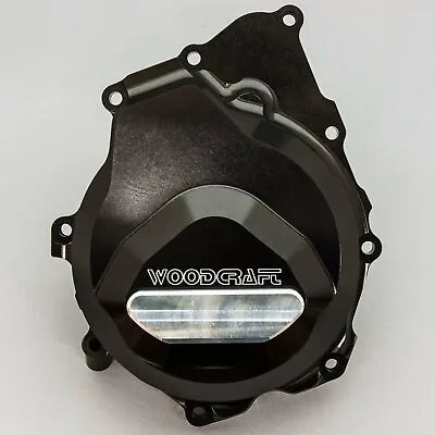 Yamaha R6 2006-2023 Woodcraft Racing Left Side Engine Stator Cover -silver Plate • $284.99