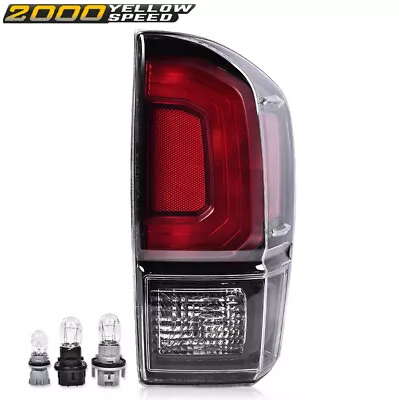 Rear Tail Light Black Right Side Fit For 16-21 Toyota Tacoma All Models TRD PRO • $41.50