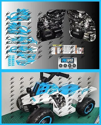 Banshee Mini Electric ATV Toy 2009 STYLE GRAPHICS Kit ENGINE AND WARNINGS DECALS • $50