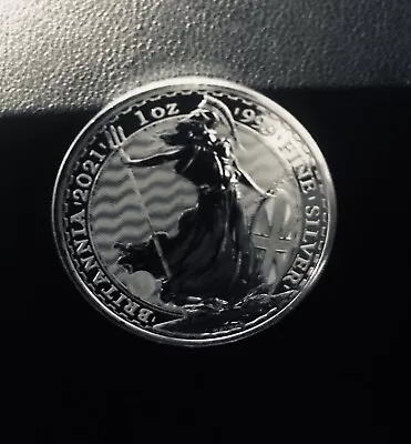 Silver 1 Oz Britannia Coin 2021 • £31