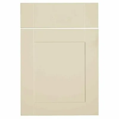 Kitchen Unit Cupboard Doors Matt Cream Shaker Compatible With Howdens Burford  • £3.45