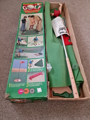 £28.99 • Buy Match Play Golf Game - Marx - Pro Shot Golf -  Golf Game - Complete - Vintage