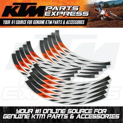 New Oem Ktm Wheel Rim Sticker Kit 200 250 350 450 500 690 790 890 1090 1190 1290 • $31.99