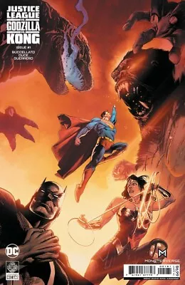 Justice League Vs Godzilla Vs Kong #1 Albuquerque Foil Variant DC Comics NM • $17.95