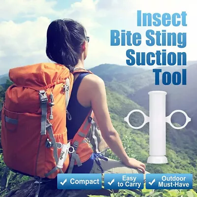 Suction Aid Poison Remover Insect Bite Relief Mosquito Itch Relief Bite Relief • £3.99