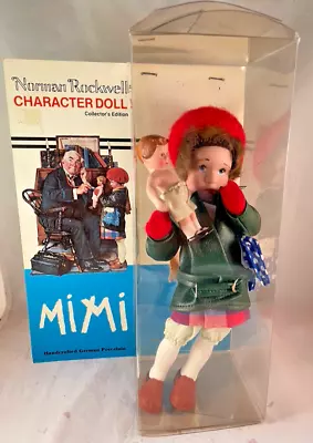 $23.25 • Buy Vintage Norman Rockwell Character Doll Collector's Edition Mimi 1979 Handcrafted