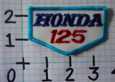 Vintage NOS Honda 125 Motorcycle Patch From The 70's 005 • $9.99