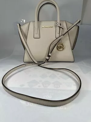 MICHAEL KORS Avril Small Leather Top-Zip Satchel (ml) (PBR096226) • $59.99