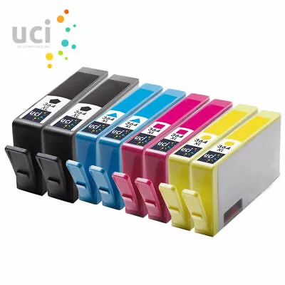 8 CHIPPED HP 364XL INK UCI Brand Fits For Hp PhotoSmart 5520 5510 6520 B110a • £11.12