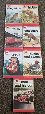 7 Vintage Ladybird Leaders Books Series 737 # Free Postage # Teeth Trains K6 • £14.95