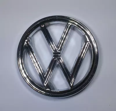 Front Hood Emblem 3 Tab 76mm Diameter 113853601a Vw T1 Bug Beetle 1960-10/1962 • $14.35