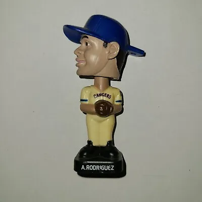 Alex Rodriguez MLB Baseball Mini Bobble Head Texas Rangers Post Cereal 2002 • $10