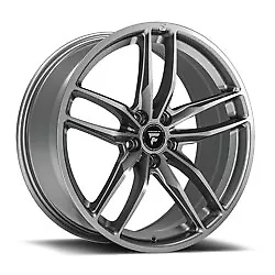 18x8 Fittipaldi 361S Silver Wheel 5x112 (35mm) • $232