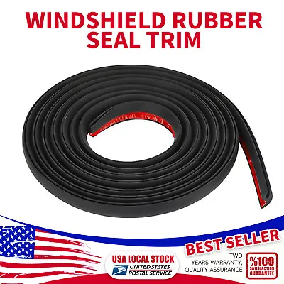 Car Windshield Weather Seal Rubber Trim Molding Cover 10 Feet For Ford Models • $11.95