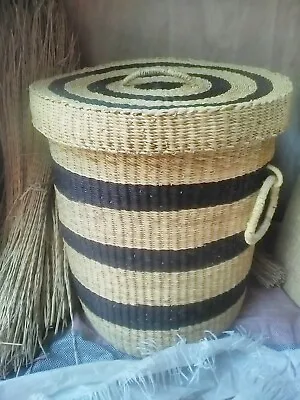 Hand Woven Laundry Basket • $100