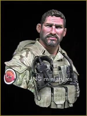 Young Miniatures - US Navy Seal Afghanistan 2005  - 1/10th Resin Bust - YM1830 • £40