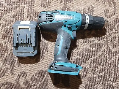 Makita HP457D 18V Drill Body - Good Working Order With Battery  • £39