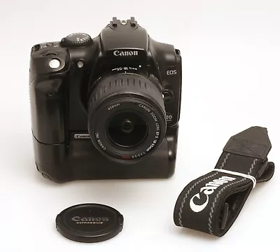 Canon EOS 300D With BG-E1 And Canon Zoom EF-S 18-55mm 1:3.5-5.6 USM • £61.45