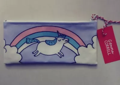 Ohh Deer Magical Unicorn Pencil Case - Gemma Cornell Unicorn Lover NEW • $7.99