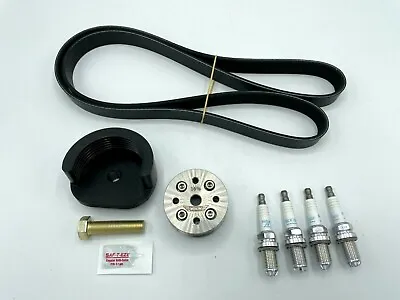 WMW 16% Supercharger Reduction Pulley Kit For R53 2002-06 MINI Cooper S And R52 • $249.99
