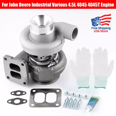 Turbo Turbocharger For John Deere Industrial Various 4.5L 4045 4045T Engine USA • $199