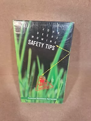 John Deere Training Mowing Safety & Preventive Maintenance Tips VHS Video Tape • $2.49