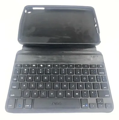 $8.99 • Buy Zagg IPad Mini7 Keyboard Folio Cover Case, Black