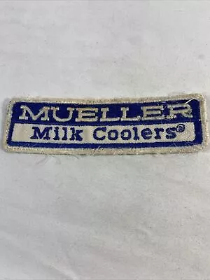 Vintage Mueller Milk Cooler Patch • $7.50