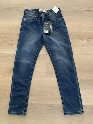 Stiches & Rivets Stretch Slim Fit Men's  Denim Jeans 30 X 30 New Hand Crafted • $21.99