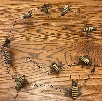 Rustic Primitive Country Bumble Bee Garland • $14.99