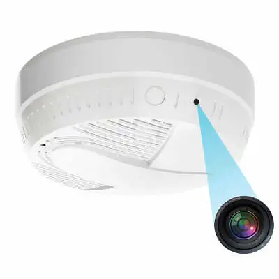 Smoke Detector Hidden Camera -WiFi Enabled Spy Camera For Security 1080p Video • $274.55