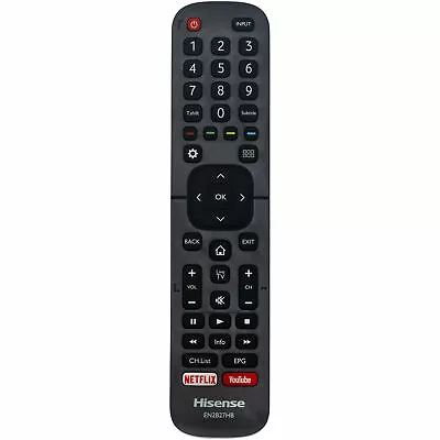 EN2B27 EN2B27HB Infrared Remote For Hisense TV 58R5 65R5 55K760UW 65K5500UW 32N4 • $14.94