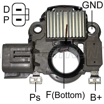 Alternator Voltage Regulator For Mazda RX8 FE Engine 13B 1.3L Turbo Petrol 03-12 • $77