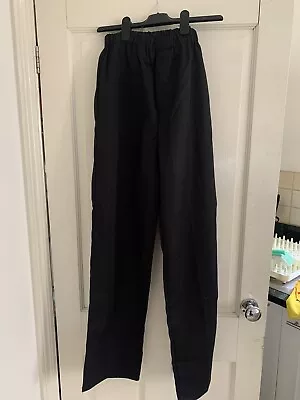 Tibard Size Small Black Chef Trousers • £8