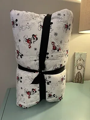 Pottery Barn Holiday Mickey Mouse Comforter  F/Q • $119