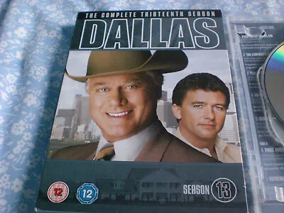 Dallas: The Complete Season 13  DVD (2010) Larry Hagman 3 Disc Set • £8