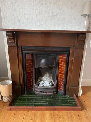 £65 • Buy Victorian Style Fireplace With Mantel - The Whole Thing Sold As Seen
