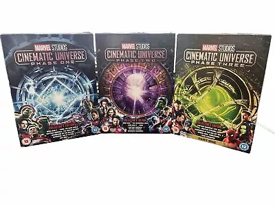 Marvel Studios Cinematic Universe Phase One Phase Two Phase Three (Part One) • £35