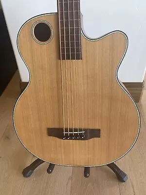 Boulder Creek 5 String Acoustic Electric Bass Guitar • $425