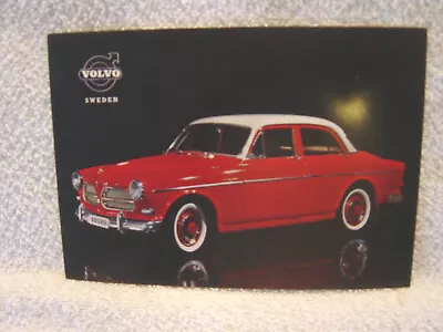 VOLVO 122 S C 1960 Postcard Promotion Literature Unused • $10